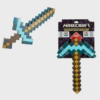 Minecraft transforming sword & pickaxe