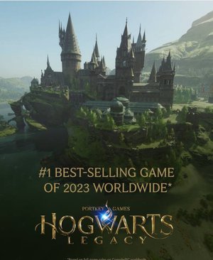 Hogwarts Legacy Instagram post Best Game of the Year 2023