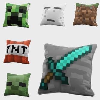 Minecraft pillow