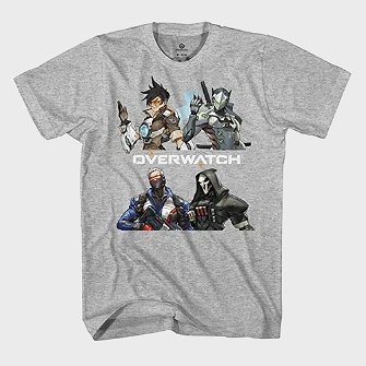 Overwatch video game t-shirt
