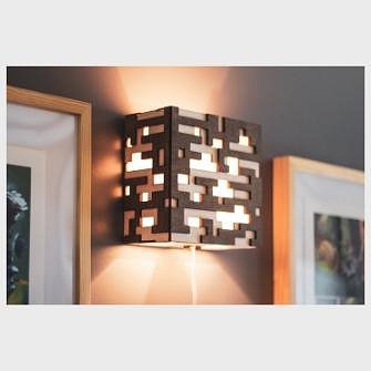 Minecraft ore lamp