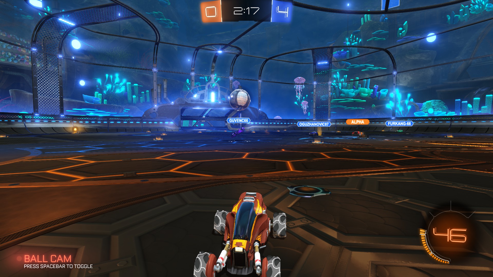 Rocket League gameplay screenshot