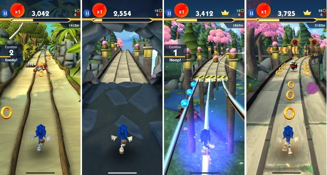Sonic Dash 2 Sonic Boom screenshots