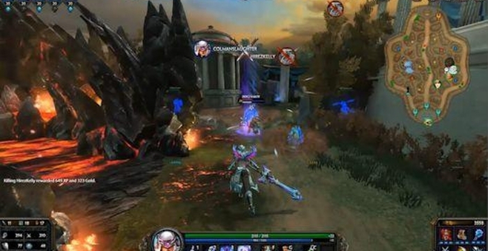 Smite gameplay screenshot
