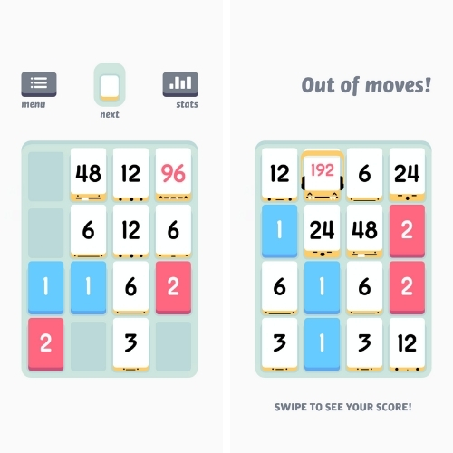 Threes! screenshots