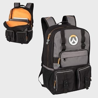 Overwatch laptop school backpack