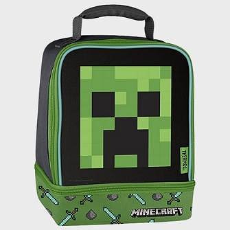 Minecraft thermos dual lunch kit - Creeper