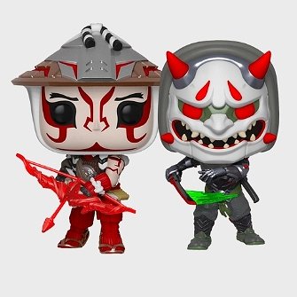 Overwatch Funko Pop Hanzo and Genji