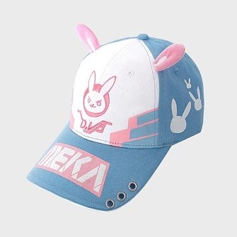 Overwatch baseball hat D.Va cosplay