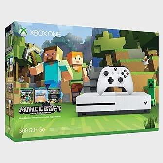 Xbox One S 500GB Console - Minecraft Bundle