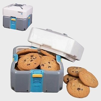 Overwatch loot box cookie jar