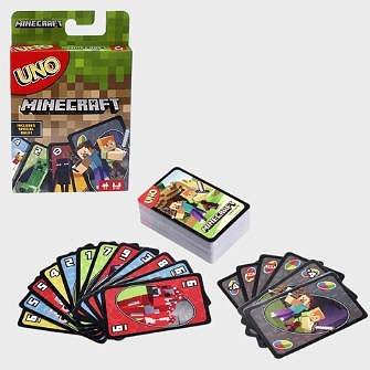 UNO Minecraft card game