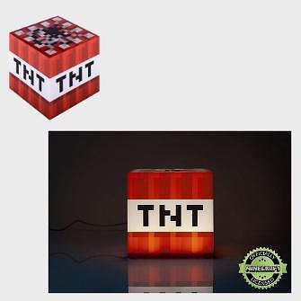 A TNT Minecraft night light