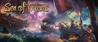 Pirate ships and pirates from Sea of Thieves.