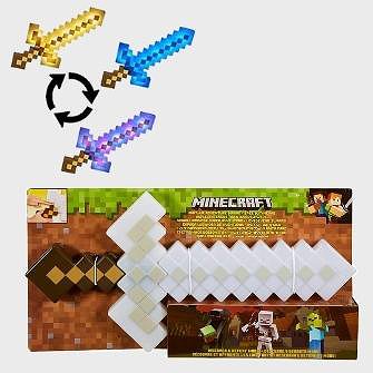 Minecraft light-up adventure sword
